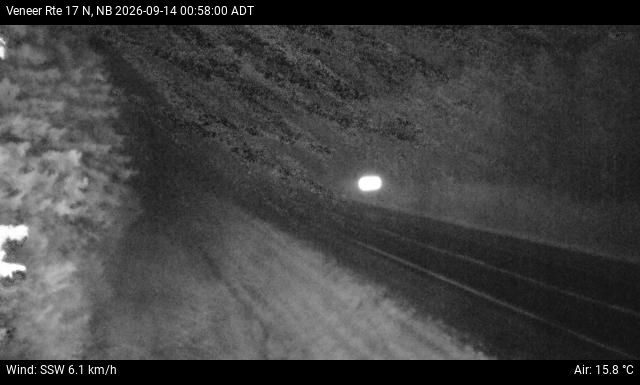 Web Cam image of Veneer (NB Highway 17)