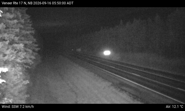 Web Cam image of Veneer (NB Highway 17)