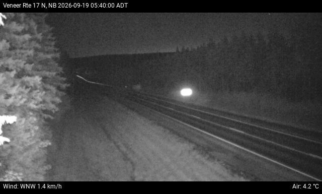 Web Cam image of Veneer (NB Highway 17)