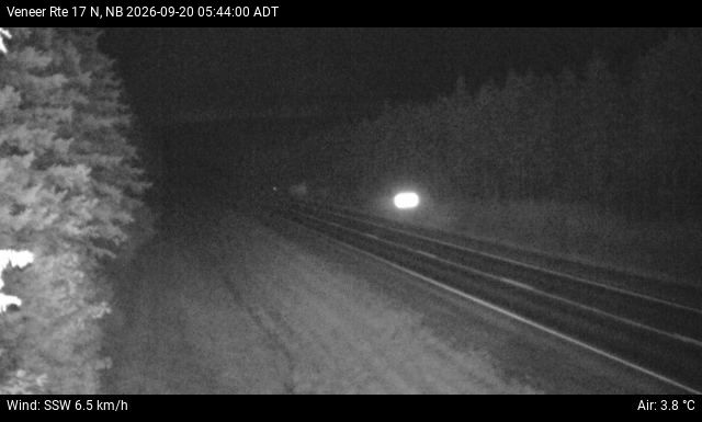 Web Cam image of Veneer (NB Highway 17)