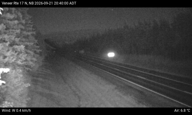 Web Cam image of Veneer (NB Highway 17)