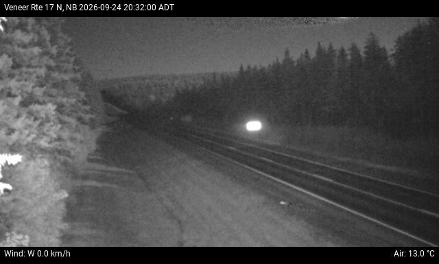 Web Cam image of Veneer (NB Highway 17)