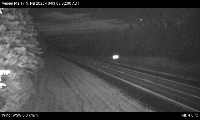 Web Cam image of Veneer (NB Highway 17)