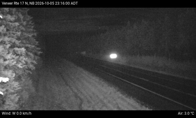 Web Cam image of Veneer (NB Highway 17)