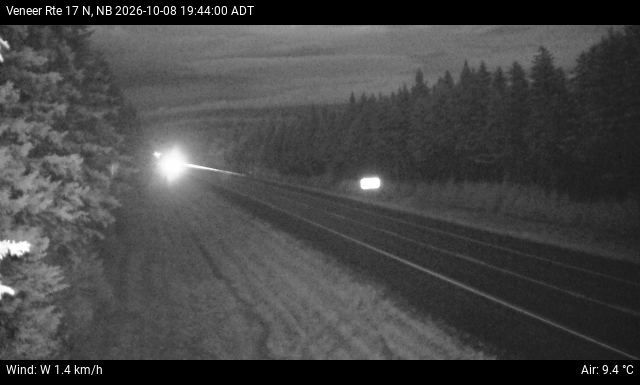 Web Cam image of Veneer (NB Highway 17)