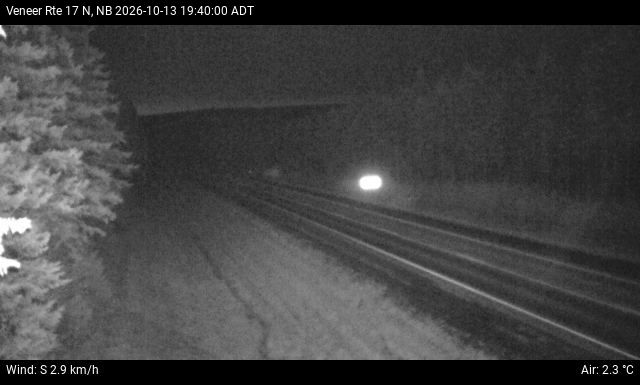 Web Cam image of Veneer (NB Highway 17)