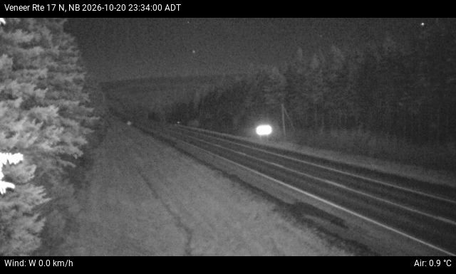 Web Cam image of Veneer (NB Highway 17)