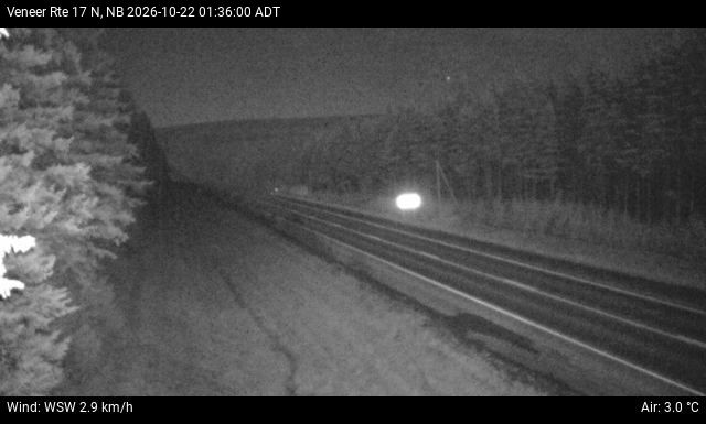 Web Cam image of Veneer (NB Highway 17)