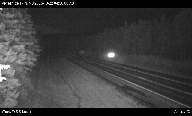 Web Cam image of Veneer (NB Highway 17)