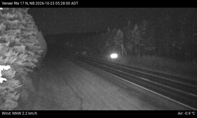Web Cam image of Veneer (NB Highway 17)