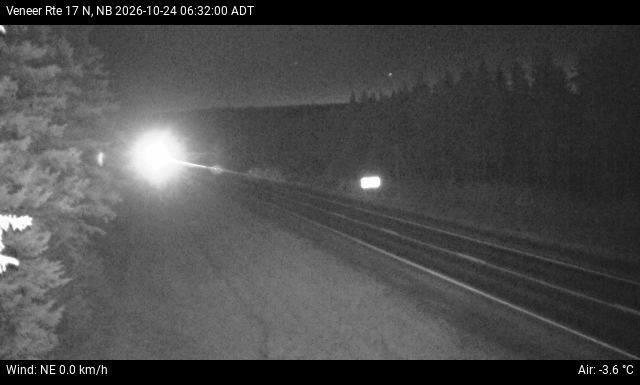 Web Cam image of Veneer (NB Highway 17)