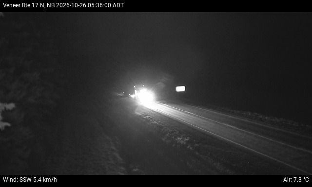 Web Cam image of Veneer (NB Highway 17)