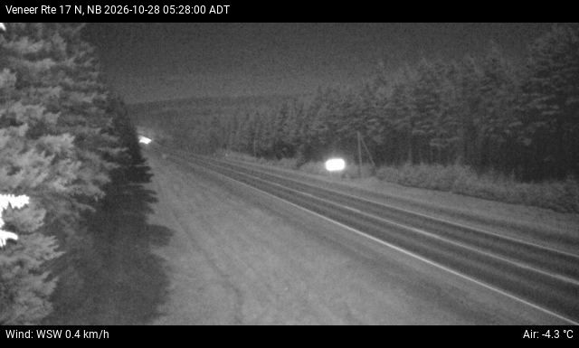 Web Cam image of Veneer (NB Highway 17)