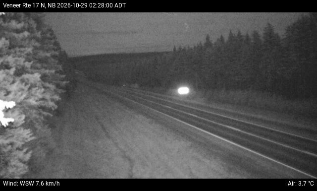 Web Cam image of Veneer (NB Highway 17)