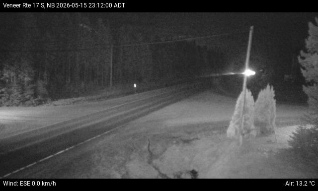 Web Cam image of Veneer (NB Highway 17)