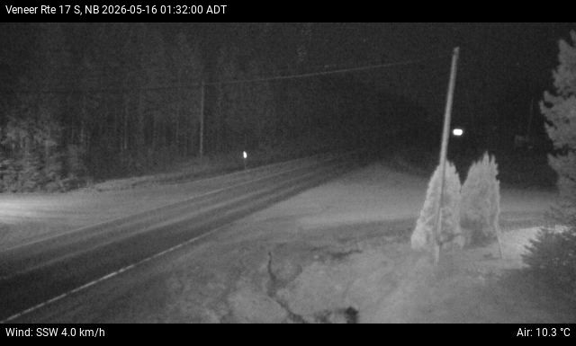 Web Cam image of Veneer (NB Highway 17)