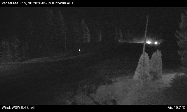 Web Cam image of Veneer (NB Highway 17)