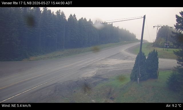 Web Cam image of Veneer (NB Highway 17)