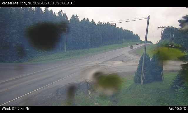 Web Cam image of Veneer (NB Highway 17)
