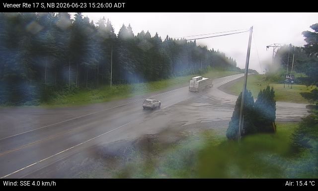 Web Cam image of Veneer (NB Highway 17)
