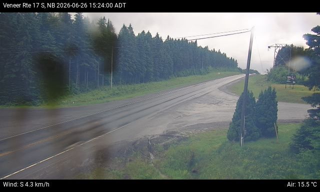 Web Cam image of Veneer (NB Highway 17)