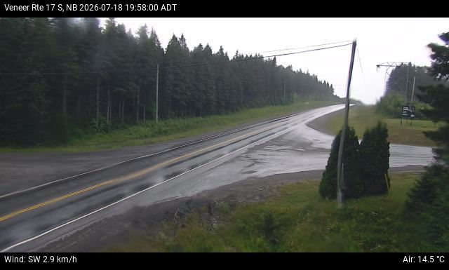 Web Cam image of Veneer (NB Highway 17)