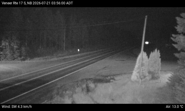Web Cam image of Veneer (NB Highway 17)