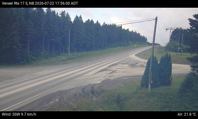 Web Cam image of Veneer (NB Highway 17)
