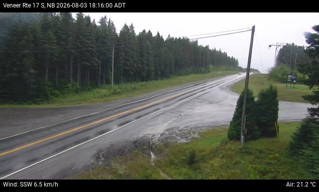 Web Cam image of Veneer (NB Highway 17)