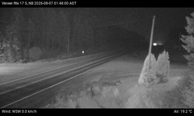 Web Cam image of Veneer (NB Highway 17)