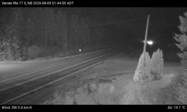 Web Cam image of Veneer (NB Highway 17)