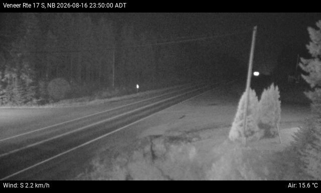 Web Cam image of Veneer (NB Highway 17)