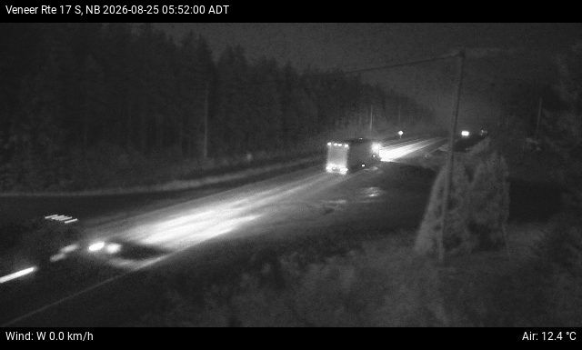 Web Cam image of Veneer (NB Highway 17)