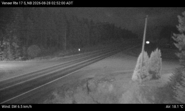 Web Cam image of Veneer (NB Highway 17)