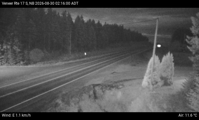 Web Cam image of Veneer (NB Highway 17)