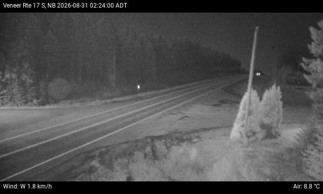 Web Cam image of Veneer (NB Highway 17)