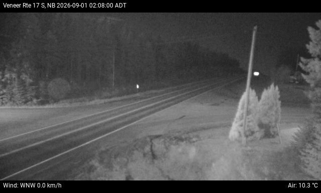 Web Cam image of Veneer (NB Highway 17)