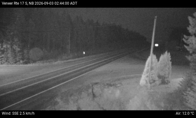 Web Cam image of Veneer (NB Highway 17)