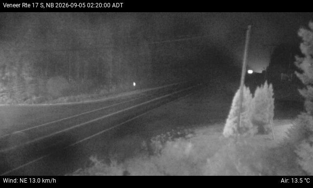 Web Cam image of Veneer (NB Highway 17)