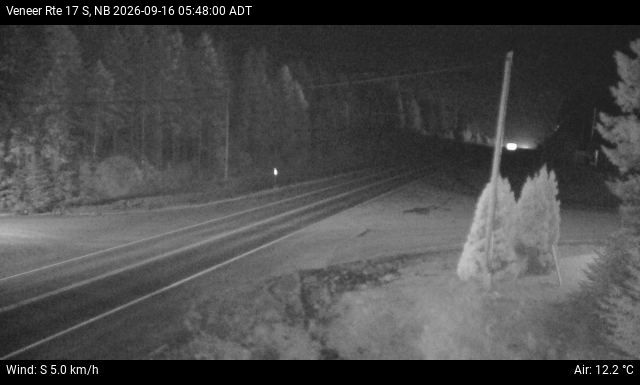 Web Cam image of Veneer (NB Highway 17)