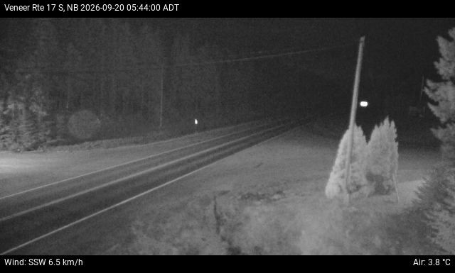 Web Cam image of Veneer (NB Highway 17)