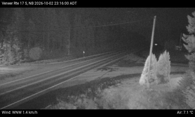 Web Cam image of Veneer (NB Highway 17)