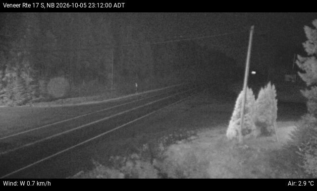 Web Cam image of Veneer (NB Highway 17)