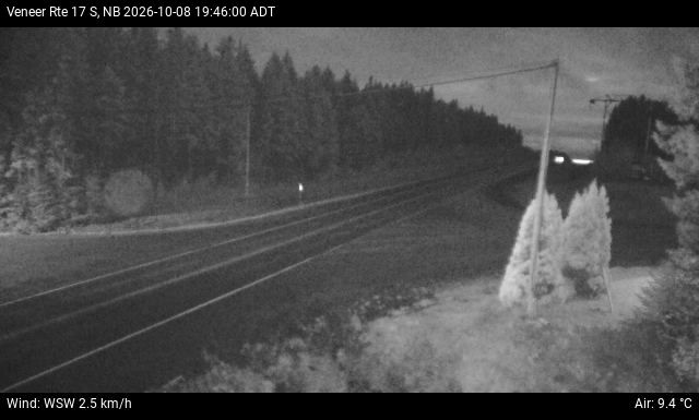 Web Cam image of Veneer (NB Highway 17)