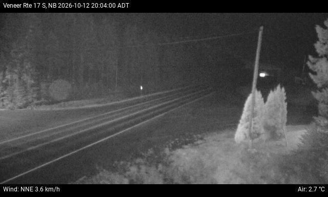 Web Cam image of Veneer (NB Highway 17)