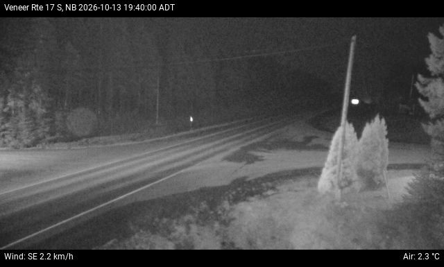 Web Cam image of Veneer (NB Highway 17)
