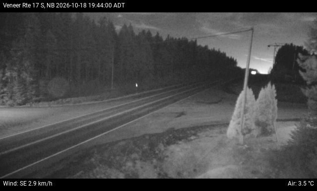 Web Cam image of Veneer (NB Highway 17)