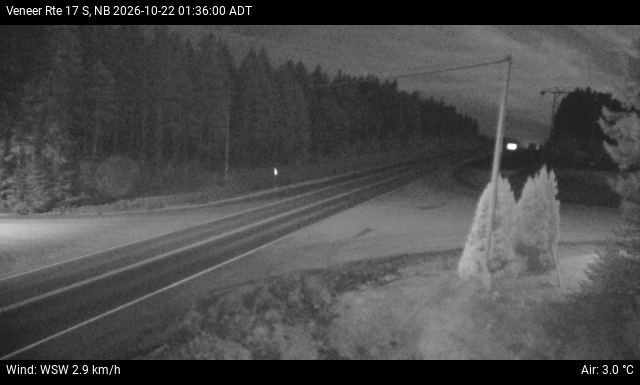 Web Cam image of Veneer (NB Highway 17)