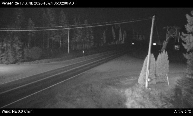 Web Cam image of Veneer (NB Highway 17)