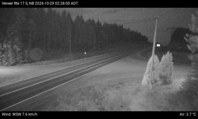 Web Cam image of Veneer (NB Highway 17)